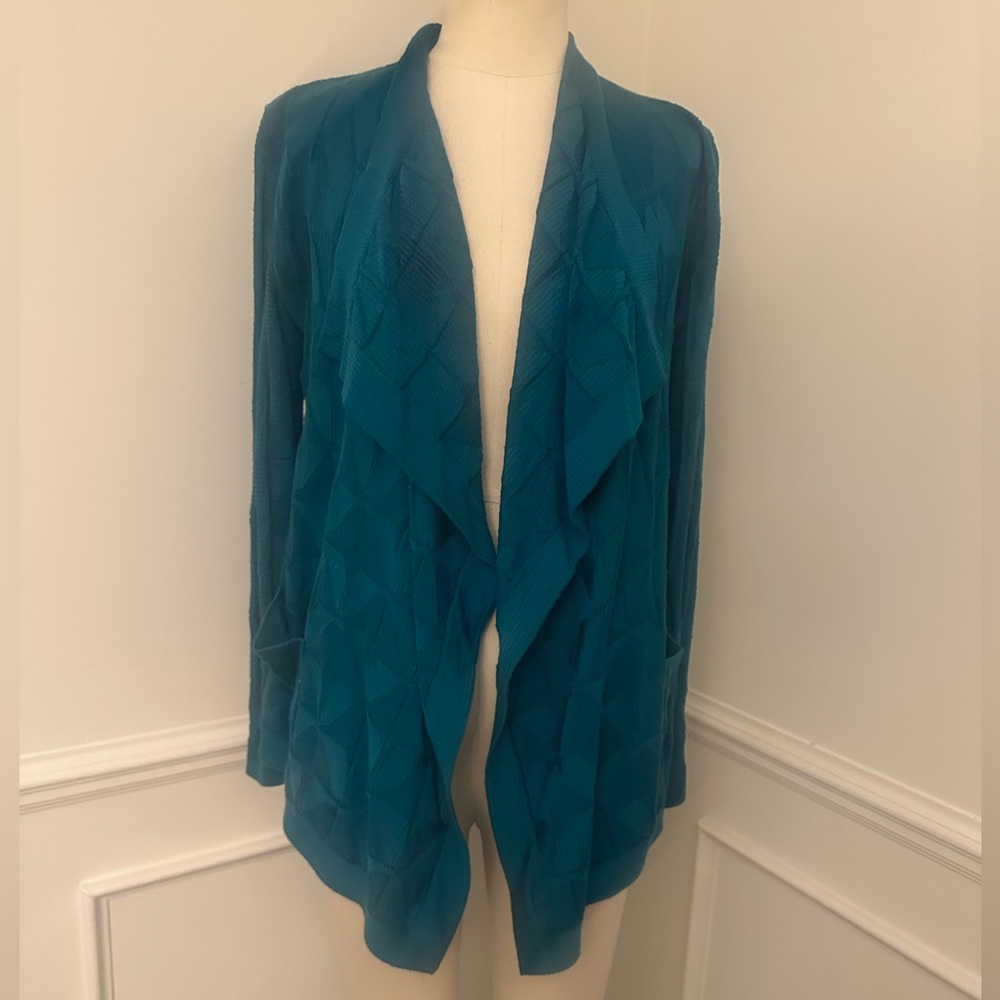 Missoni Teal Draped Cardigan